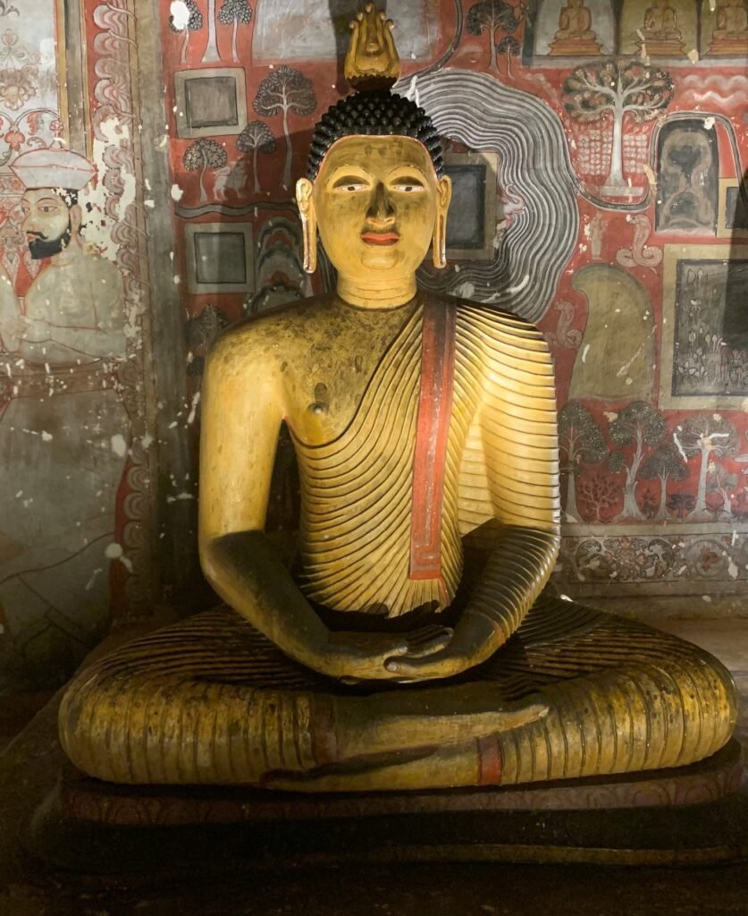 Reclining Buddha statue, Dambulla Cave Temple