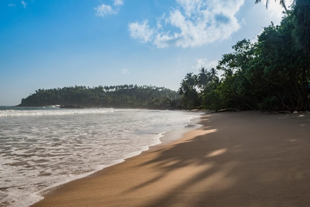 Mirissa beach, south coast Sri Lanka